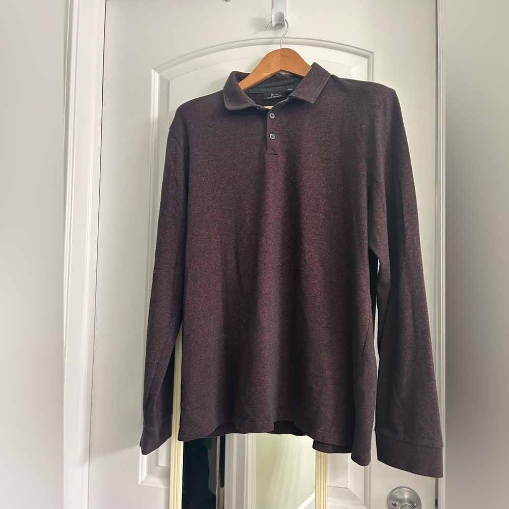 Mark Anthony quarter button sweater. Size XL.
